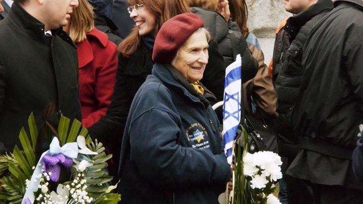 Holocaust-Gedenktag in Wuppertal 2015 - Begegnung mit der Partisanin Fania Branzowskaja (Vilnius, Litauen)