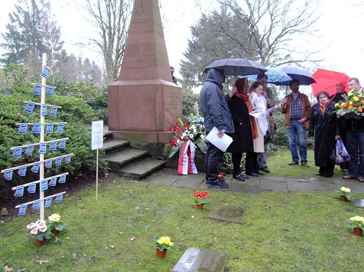 28.02.2015 | Gedenk-Wanderung zum 70. Jahrestag des Burgholz-Massakers in Wuppertal