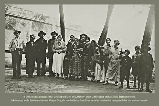 75. Jahrestag der Deportation der Sinti und Roma aus dem Bergischen Land nach Auschwitz